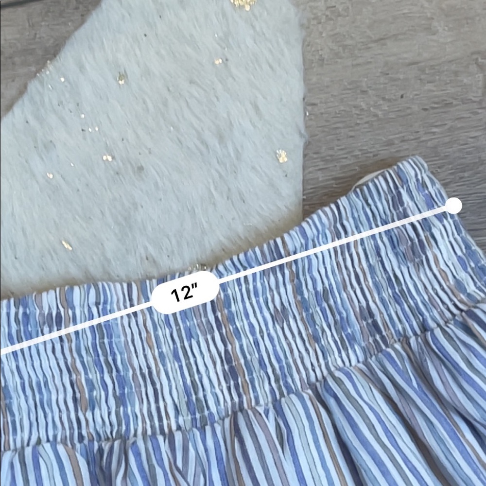 Honey Punch striped mini skort - Picture 3 of 4